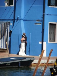 Seems like a right spot to take pictures before the wedding =), The island of Burano - Ghetto