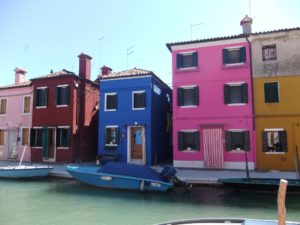 The houses of the colorful island of Burano - Ghetto