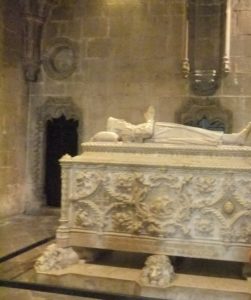 The grave of Vasco da Gama