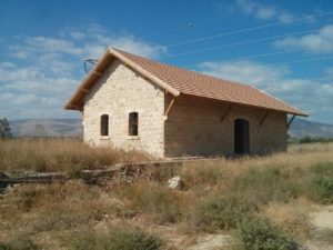 Beit she'an old train station. The buildings been renovated and stand near the new train station. The old rails were thrown aside =/. This is where our journey begins. - valley railway