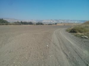 Far away in the horizon? It is the railway bridge over Tavor stream =)