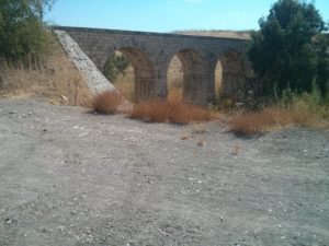 The bridge from North-East - valley railway