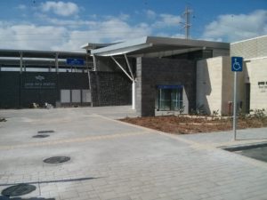 Beit She'an New train station, last stop for the new valley railway