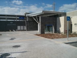Beit She'an New train station, last stop for the new valley railway