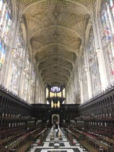 10042013-33 King's College church from a Inside (what a surprise, it's also long from the inside! =) - Cambridge