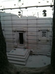 Biete Amanuel Church (House of Emmanuel) from inside - Monolithic Churches