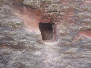 Those are the living cells of the Ethiopian monks - Monolithic Churches