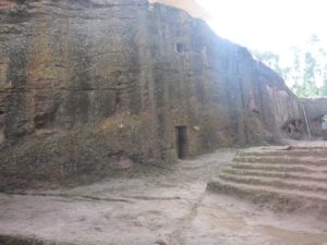 Those are the living cells of the Ethiopian monks - Monolithic Churches