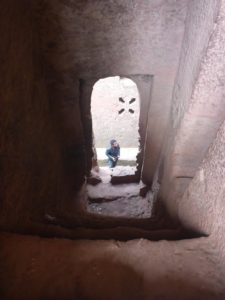 All of the Churches are surrounded with deep tunnels, Gates and underground tunnels - Monolithic Churches