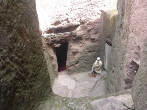 A Crypt outside the Biete Golgotha Mikael church - Monolithic Churches