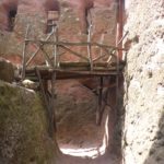 Outside Biete Golgotha Mikael church - Monolithic Churches