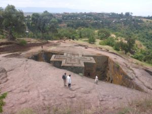 The famous Biete Giyorgis church - Monolithic Churches