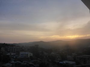 Sunset over Gondar