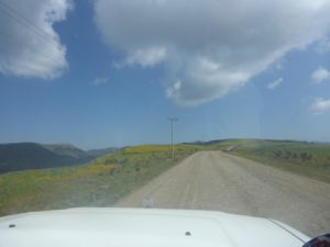 Views on the way to the Simien Mountains National Park