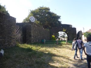 The entrance to Fasil Ghebbi