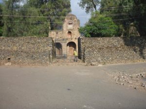 Dbre Birhan Selassie Church - The gate building