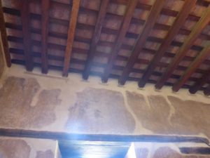 Nice timber beams - Fasil Ghebbi