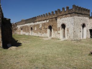 Seventh building - Bekafa's Castle (Messih-Seghed Bekafa's) (ruld between 1721-1730) - from outside - Fasil Ghebbi