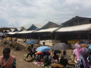 Spices area in Bahir Dar Market - vegetable