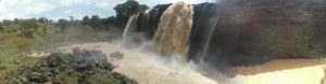 The Waterfalls from closer look still amazing - Blue Nile falls 