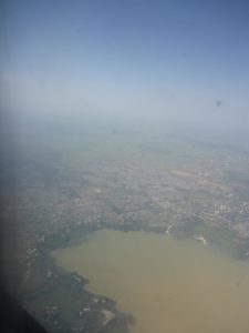 Lake Tana from the plane
