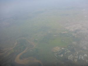 The Blue Nile from the plane