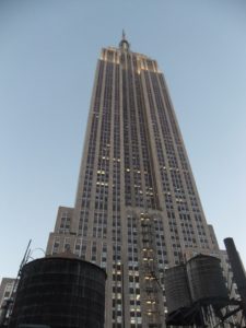 08292014-01 Smell - The Empire State Building from the roof of our hotel =)