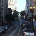 cable car (We took it from Union Square to Lombard street).
