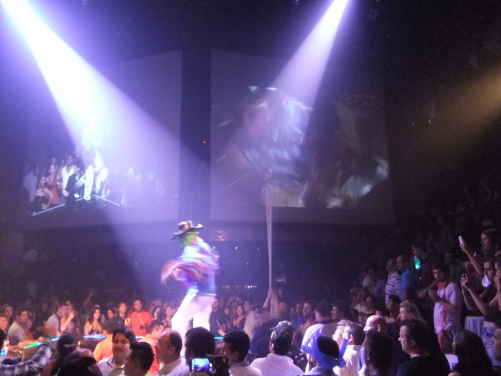 The Mask... The name Coco Bongo comes from the name of the club in that movie.