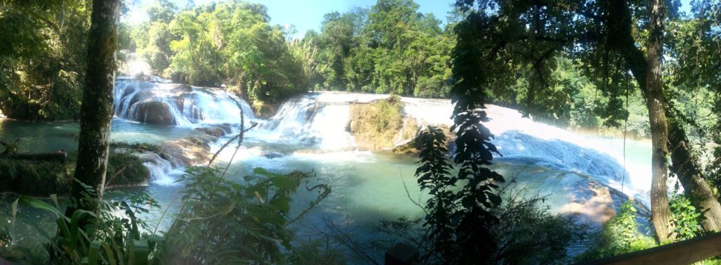09172014-37  guess - Cascadas the agua azul (blue water waterfalls)