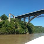 Sumidero - The new Bridge and the old bridge over the Grijalva River