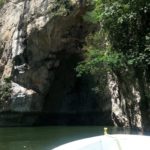Sumidero -  A cave in the cliffs, used as a worship place. Look at the colors of the rocks.