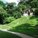 Temple of the Foliated Cross - It was dedicated to the patron deity Unen K'awiil (also known as 'Gll').