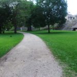 The Northern Group - It consists of a long platform with five temples, whose facades face south.