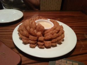 09212014-11 Our dinner - Onion rings!
