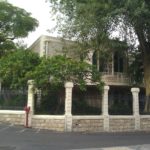 Some of the houses of lower part of the Bahá'í World Center. - Haifa in the Ottoman time.