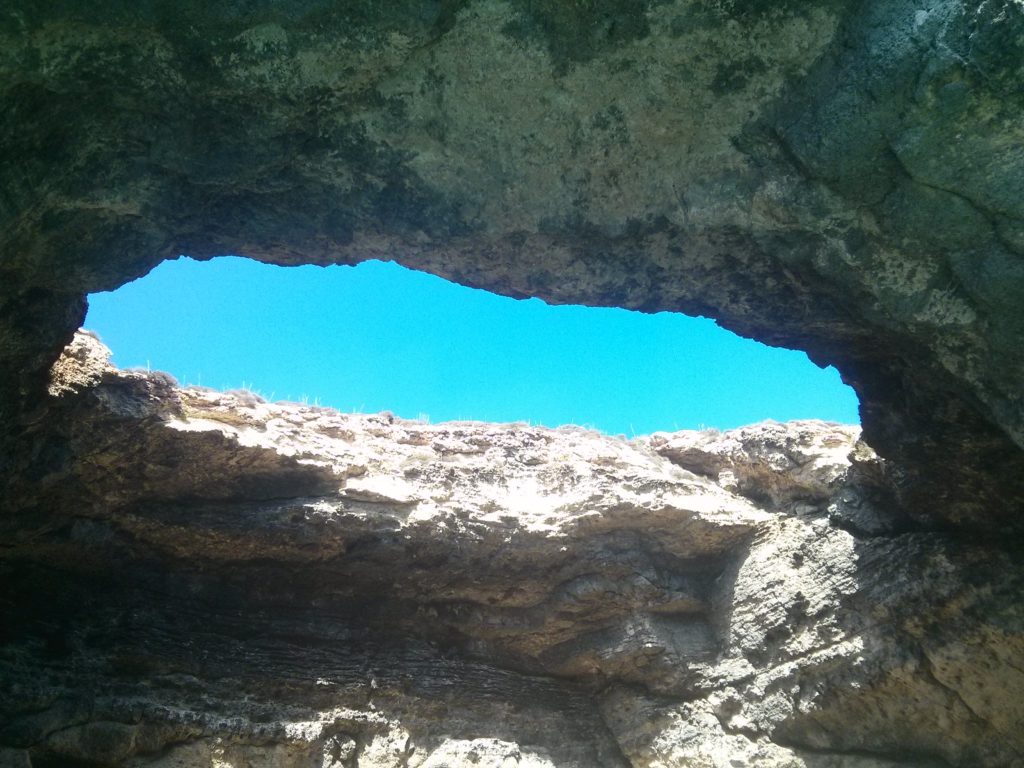 We took a ride in a boat to the caves and grottoes on the other side of the Blue Lagoon - Comino