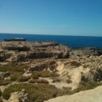 The sea near Azure window and the blue hole