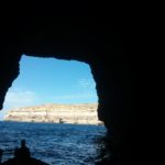    A boat trip around Azure window and the cliffs