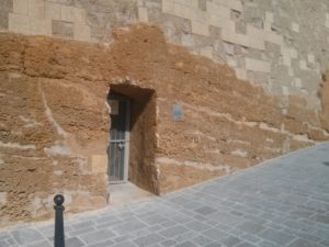 A cave that used as a shelter during WWII