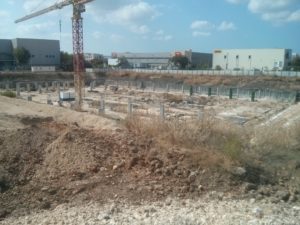Another construction site in Airport city area, on the way back to the car. Al-Lubban