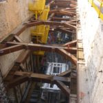 Going down the shaft - Tel-Aviv Light rail