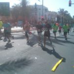 Nice girls always makes me run faster half a Marathon