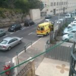 MDA workers are entering the apartment below - passover