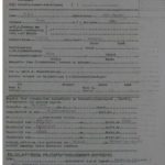 Documents of grandmother from the displaced persons camp in Germany after the war.
