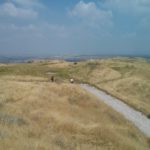 The site extends over 130 dunams, but the walking tour is only a km long.