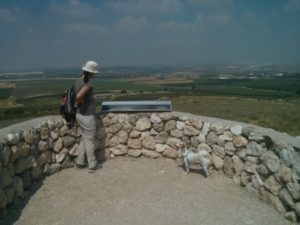 Atzva looking North -  Tel Gezer