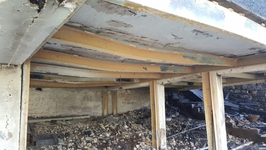 Pics from the fire on Haifa last year - construction porn