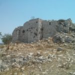 The castle ruins from around