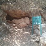 The columbarium near the spring. What really interesting is the cave, that apparently leads to the ruins of the castle (or supposed to - but it seems to be blocked)